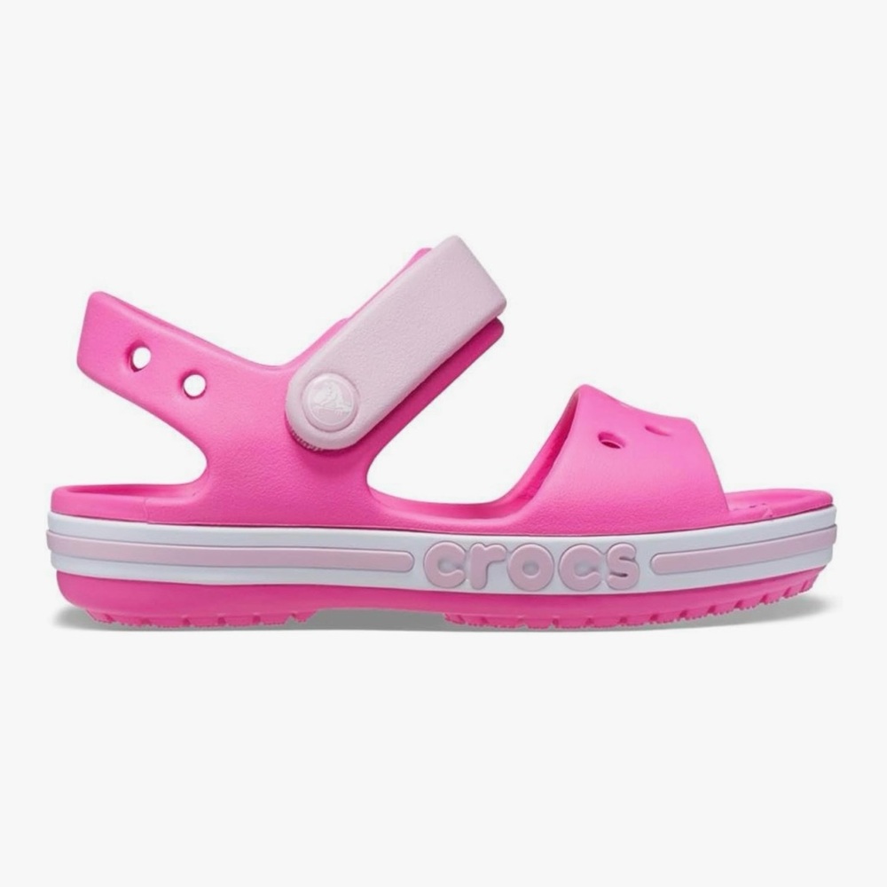 CROCS Kids' Bright Pink Sandals